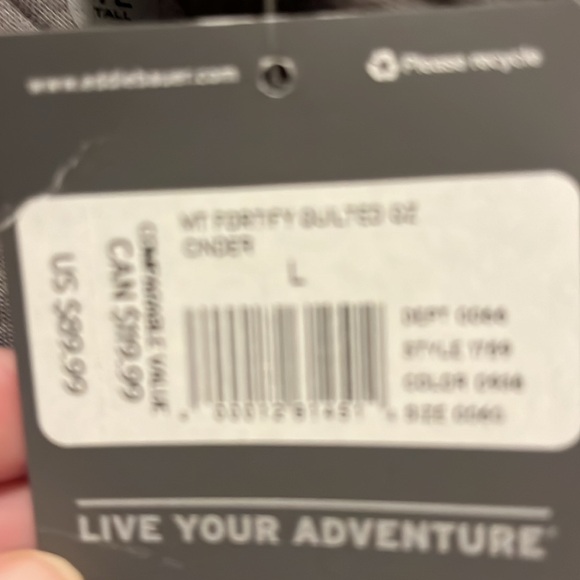 Men’s Eddie Bauer pullover Tall Large - Picture 2 of 5